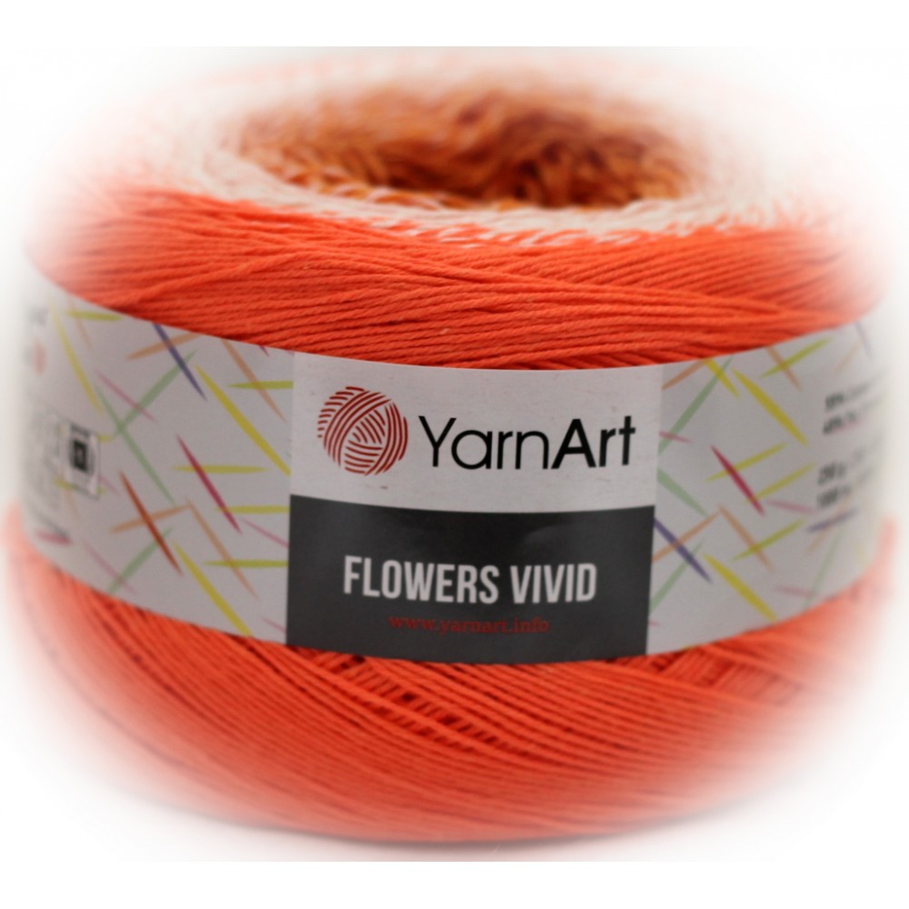 Yarn Art Flowers Vivid...
