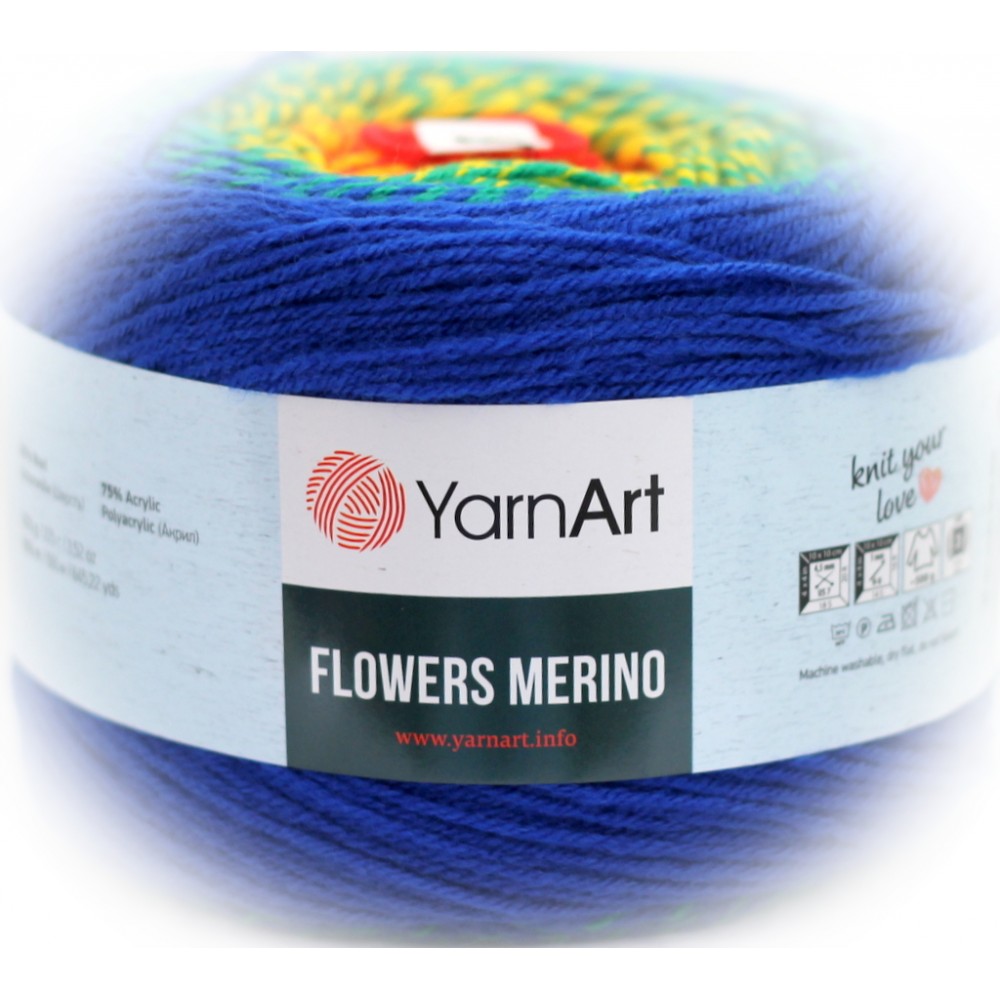 Yarn Art Flowers Merino...